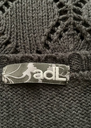 Siyah Örgü Kadın Triko Kazak - Görsel 7