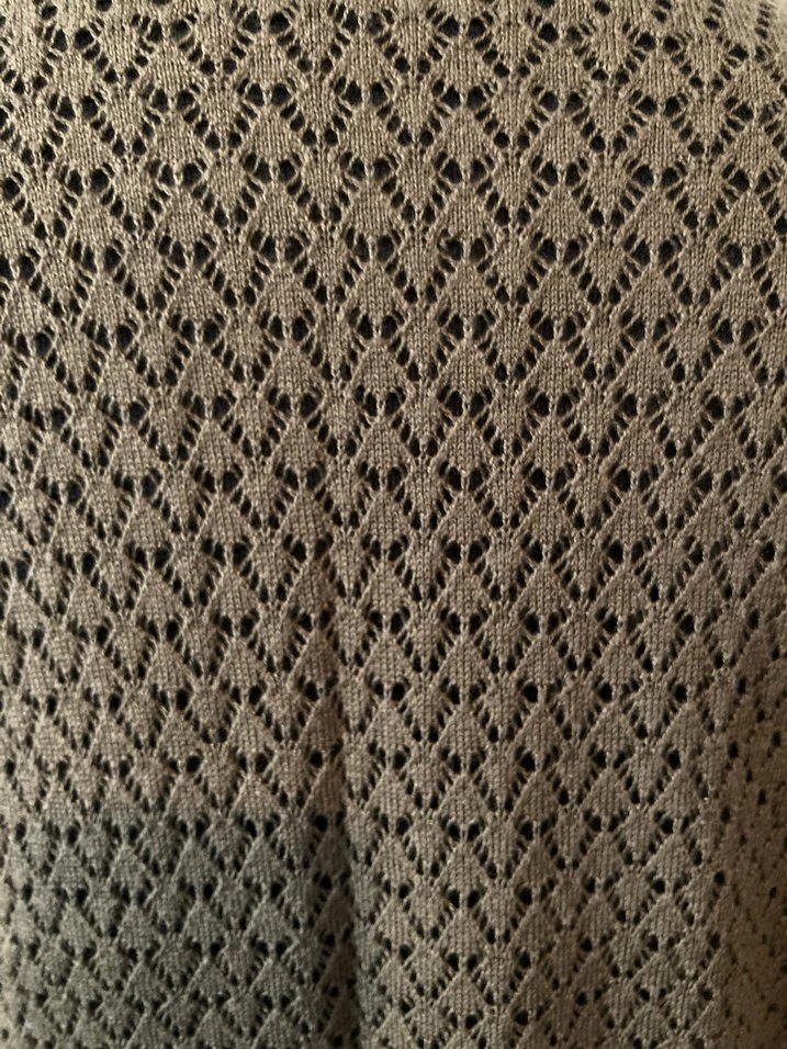 Yeşil Örgü Bohem Kadın Hırka - Görsel 5