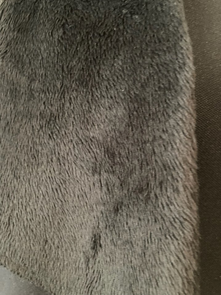 Siyah Süet Kürk Detaylı Kolsuz Yelek - Görsel 2