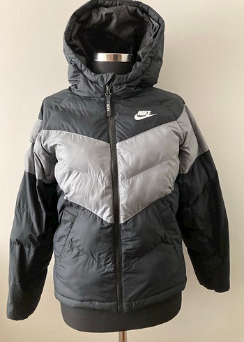 Erkek Çocuk Gri Kapüşonlu Fermuarlı Mont - Görsel 5