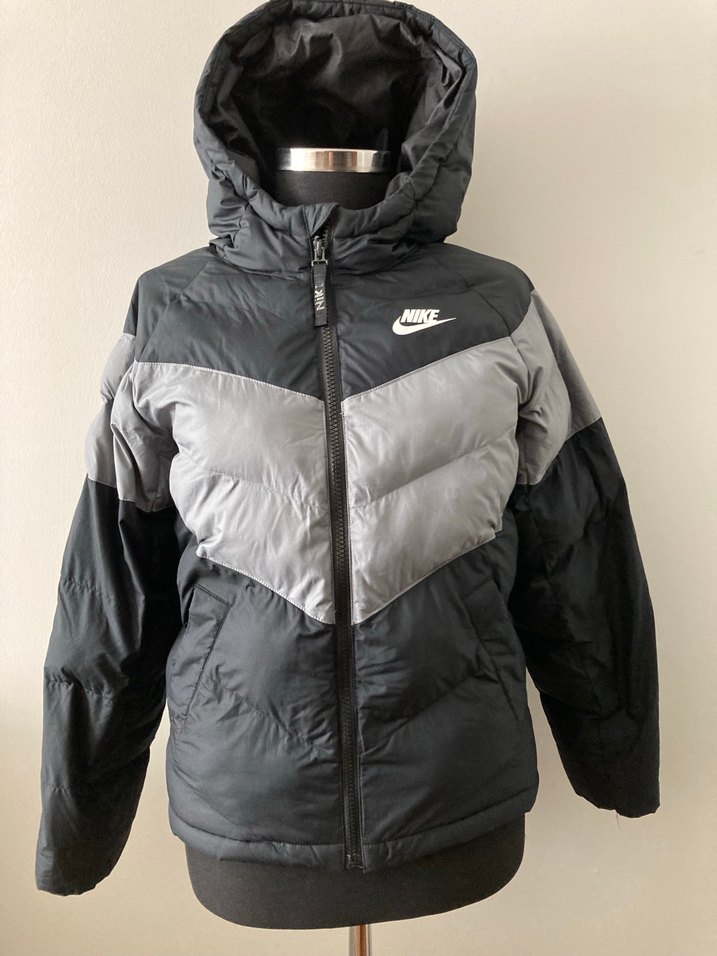 Erkek Çocuk Gri Kapüşonlu Fermuarlı Mont - Görsel 5