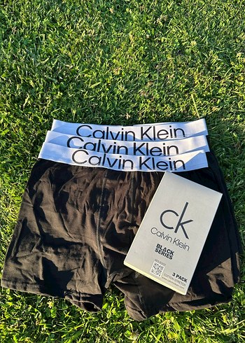 Calvin Klein Siyah Erkek Boxer 3'lü Paket