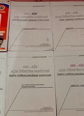Beden Çocuk gelişimi ata aöf kitapları
