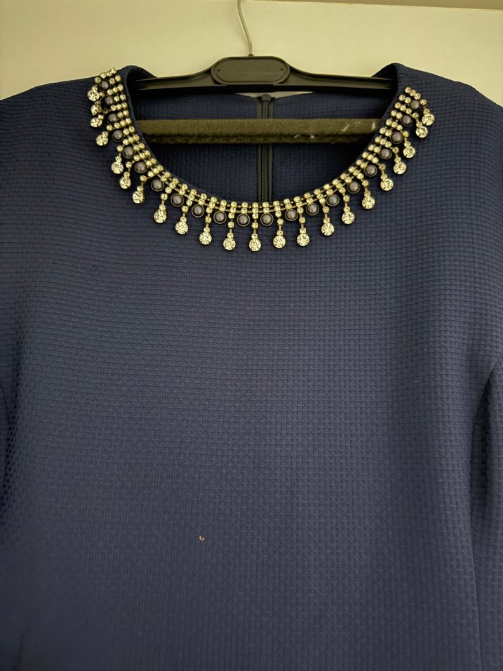 Büyük beden midi elbise - Görsel 3