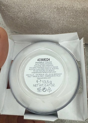 KIKO Milano Beyaz Pudra - Görsel 2