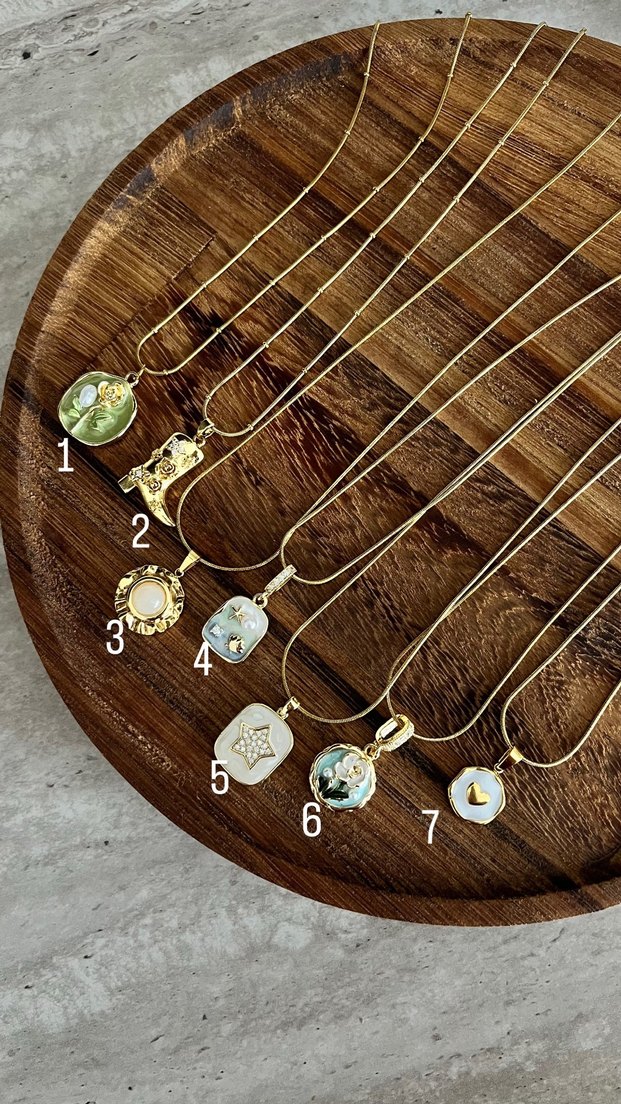 Bohem Tarzlı Boncuklu Uzun Altın Kolye - Görsel 2