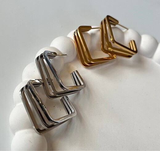 Accessorize Çelik küpeler