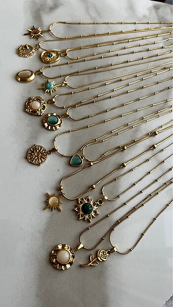 Accessorize ÇELİK VİNTAGE KOLYE MODELLERİ