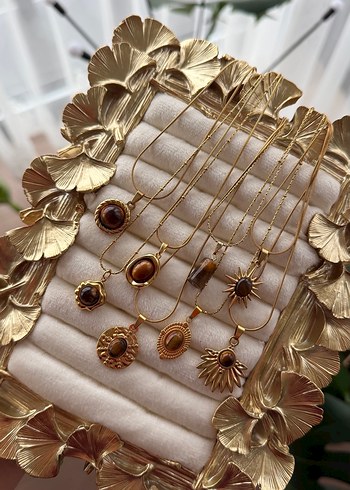 Accessorize  Altin Tonlu Vintage Zincir Kolye Modelleri