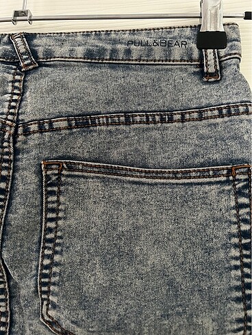 m Beden mavi Renk Pull and Bear jean etek