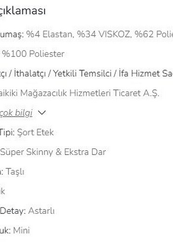 XSIDE Siyah Beli Fermuarlı Parlak Taşlı Kadın Etek - Görsel 7