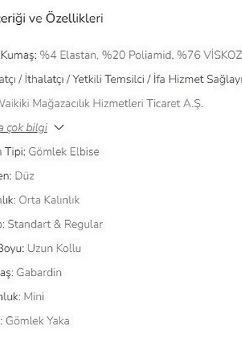 LCW Vision Yeşil Düz Uzun Kollu Kadın Gömlek Elbise - Görsel 3