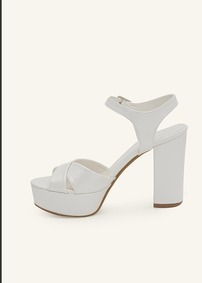 Lindon platform Marcatelli gelin ayakkabısı - Görsel 3