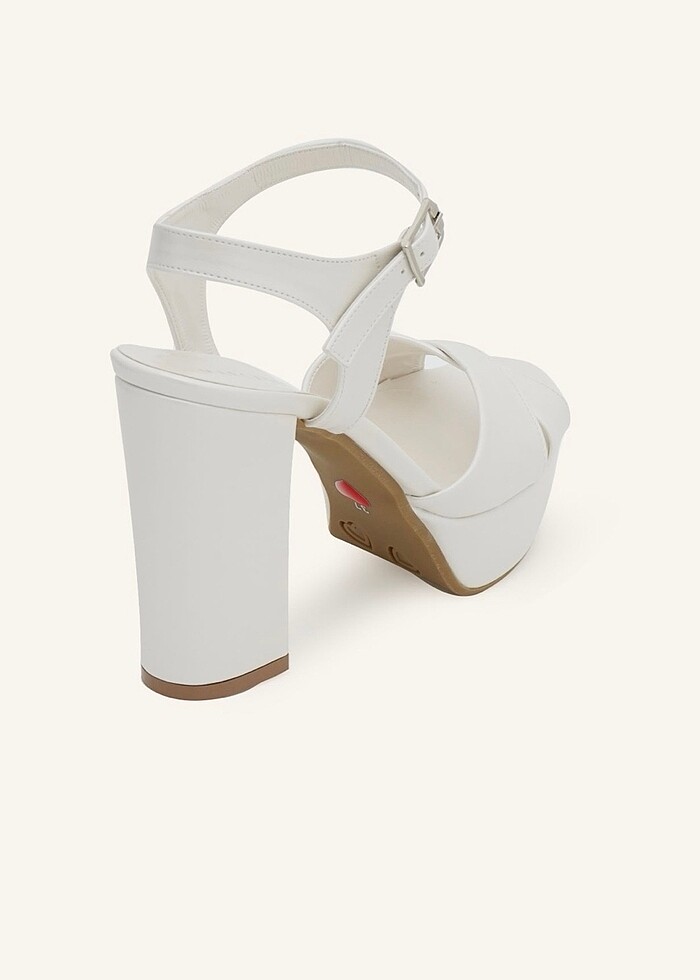 Lindon platform Marcatelli gelin ayakkabısı - Görsel 4