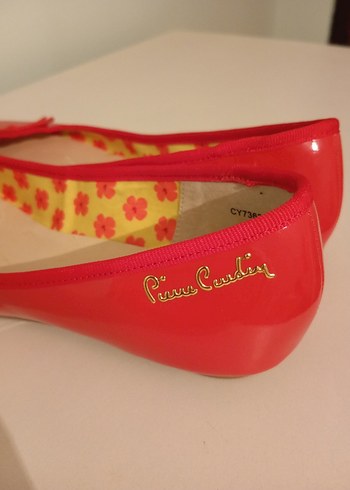 Kırmızı Rugan Babet Ayakkabı - Görsel 4