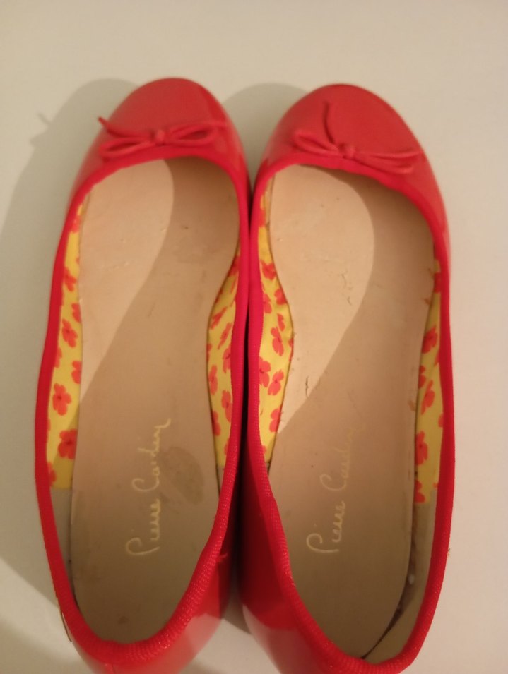 Kırmızı Rugan Babet Ayakkabı - Görsel 5