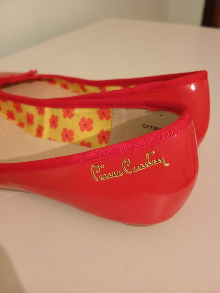 Kırmızı Rugan Babet Ayakkabı - Görsel 4