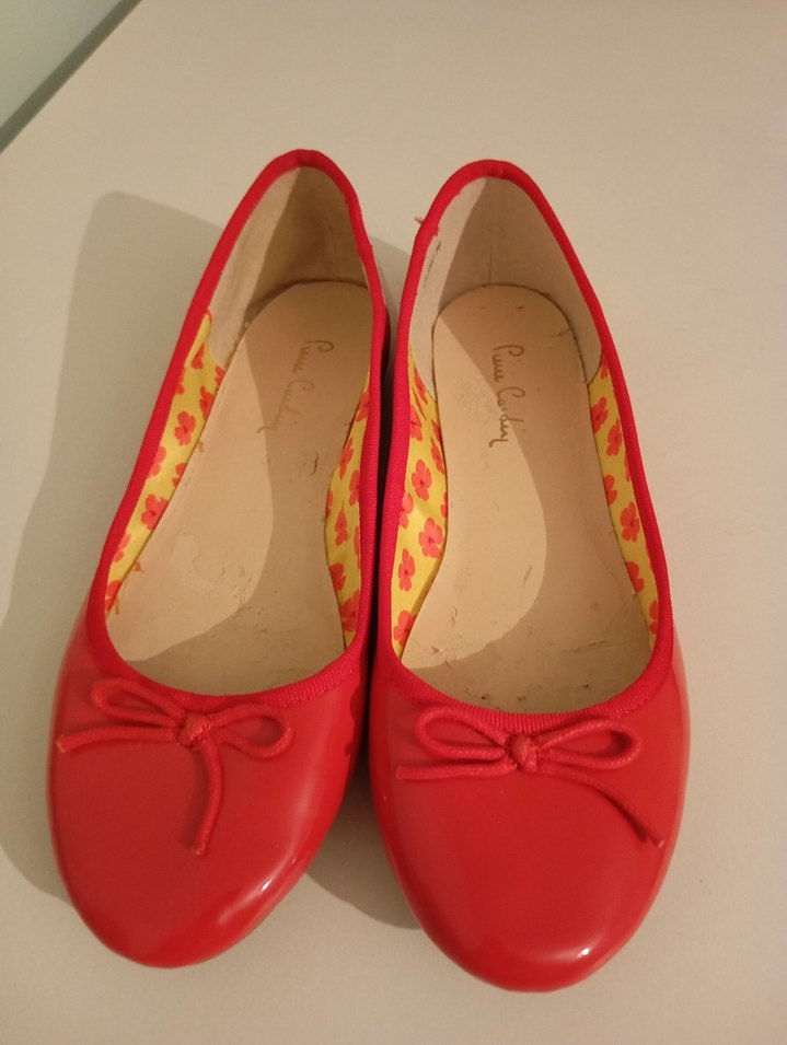 Kırmızı Rugan Babet Ayakkabı - Görsel 3