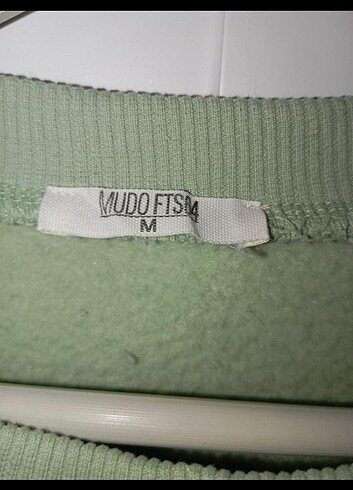 m Beden turkuaz Renk Kısa crop sweatshirt