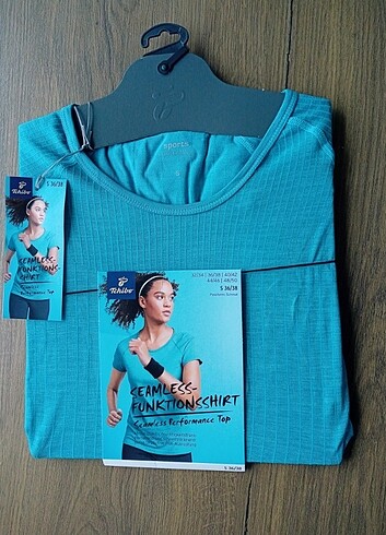 Tchibo dry active dikişsiz tshirt 