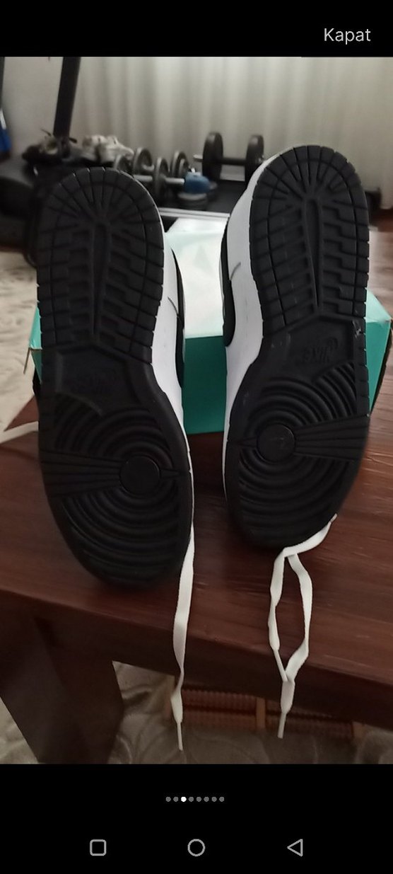 Beyaz Nike  Spor Ayakkabı - Görsel 5