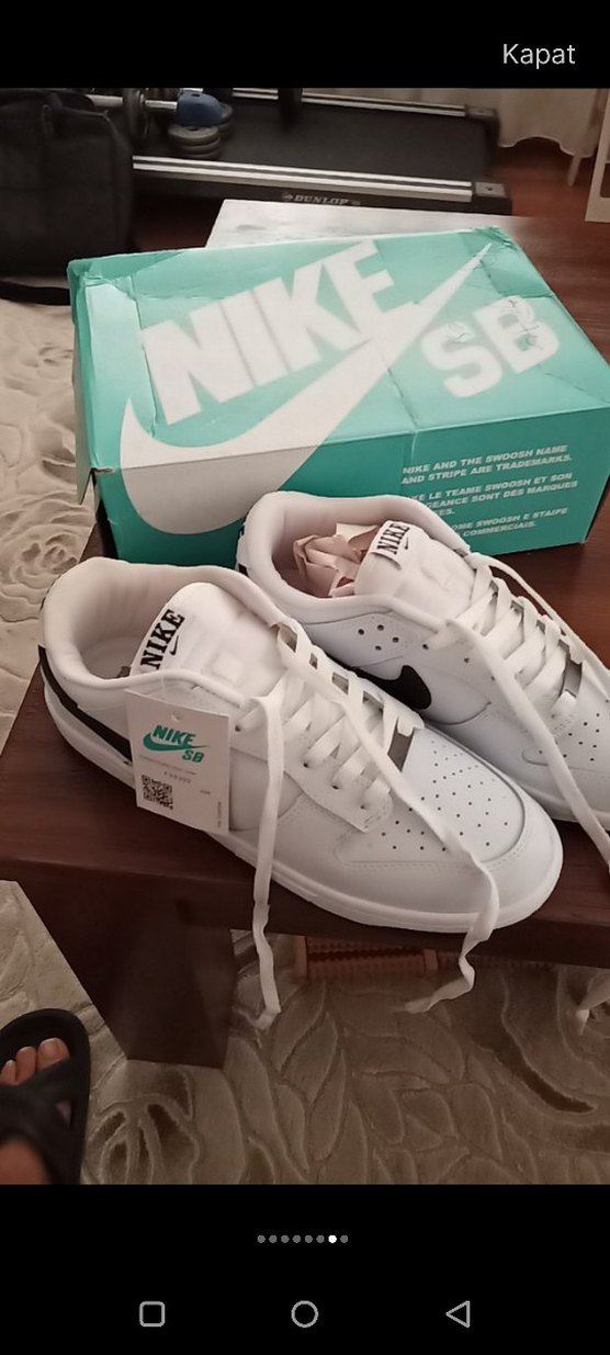 Beyaz Nike  Spor Ayakkabı - Görsel 2