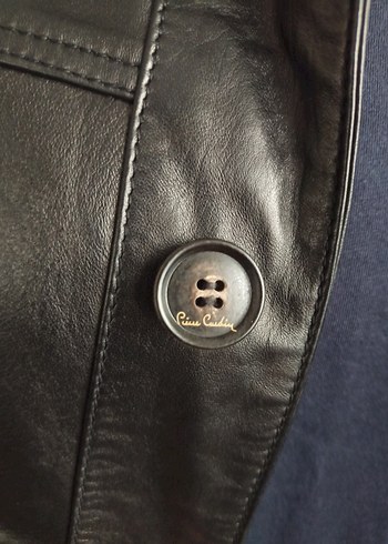 Pierre Cardin hakiki deri  ceket - Görsel 8