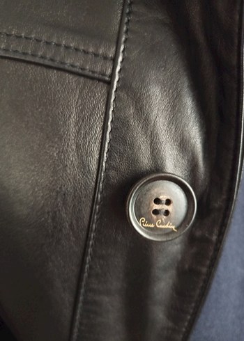 Pierre Cardin hakiki deri  ceket - Görsel 9