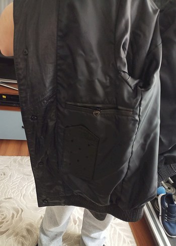 Pierre Cardin hakiki deri  ceket - Görsel 6