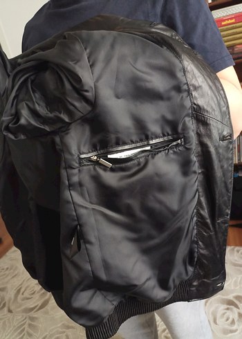 Pierre Cardin hakiki deri  ceket - Görsel 5