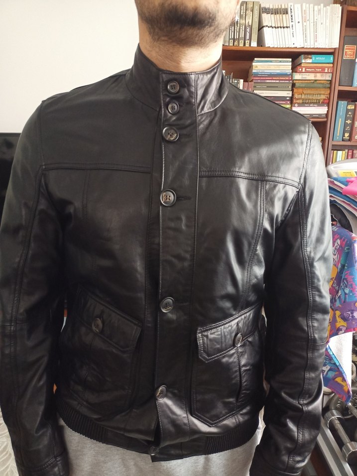 Pierre Cardin hakiki deri  ceket - Görsel 2