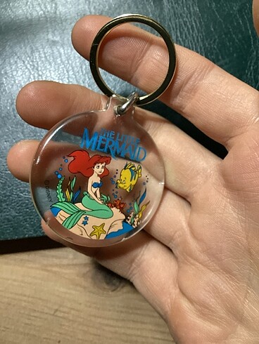 Beden Ariel little mermaid deniz kızı vintage anahtarlık