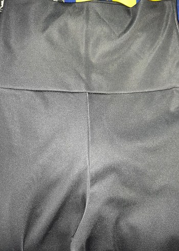 Gri Yüksek Bel Spor Tayt - Görsel 3