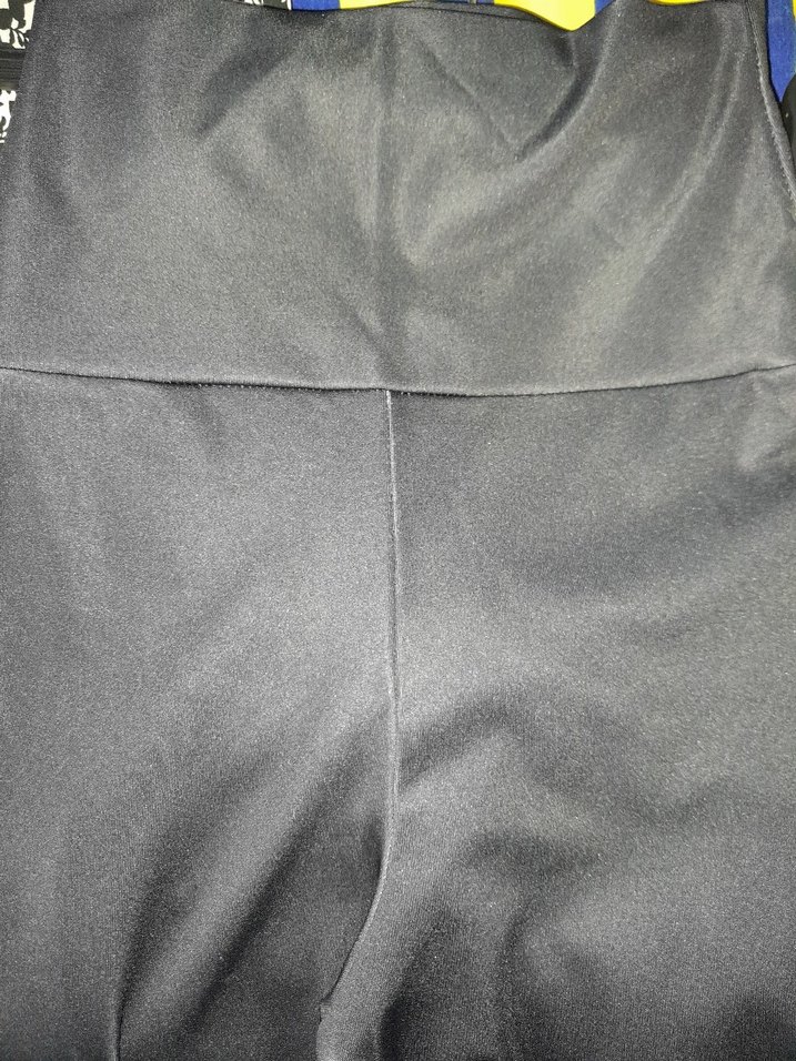 Gri Yüksek Bel Spor Tayt - Görsel 3