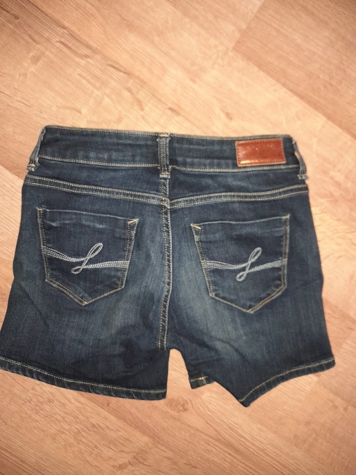 Mavi Loose Fit Mini Denim Şort - Görsel 3
