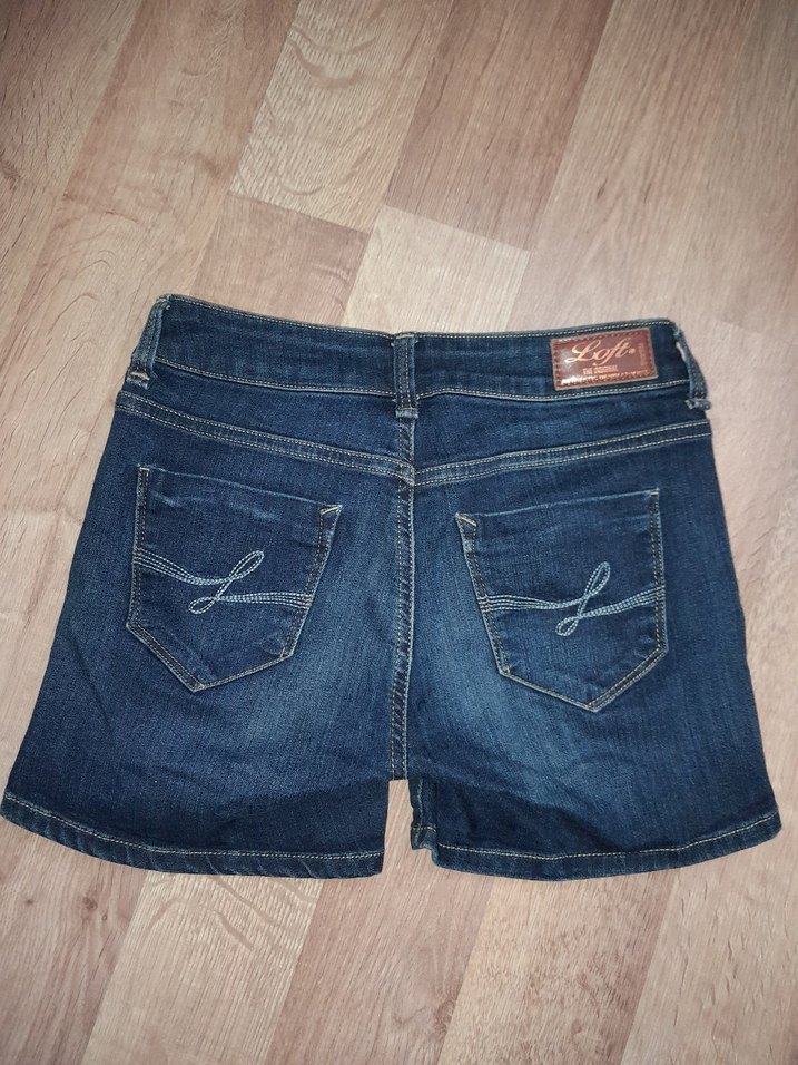 Mavi Loose Fit Mini Denim Şort - Görsel 2