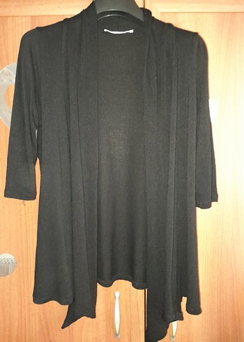 Siyah Midi Kadın Hırka - Görsel 2