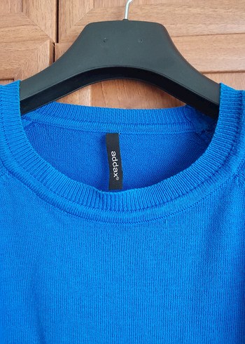 Mavi Kadın Fakir Kollu Triko Kazak - Görsel 4