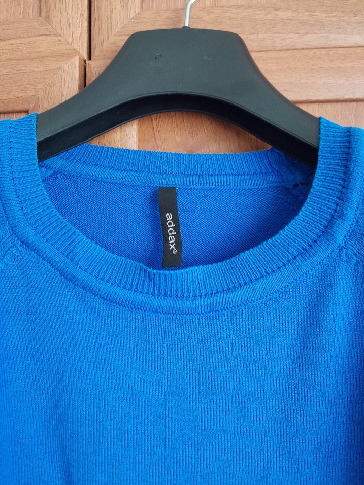 Mavi Kadın Fakir Kollu Triko Kazak - Görsel 4