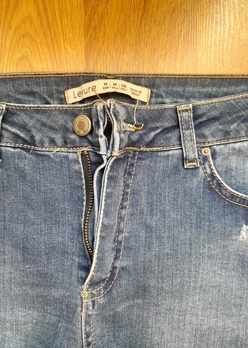 Mavi Kadın Denim Mini Şort - Görsel 3