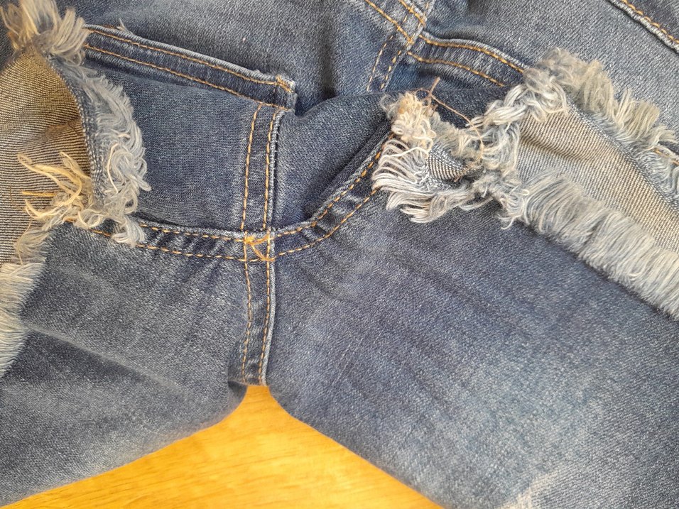 Mavi Kadın Denim Mini Şort - Görsel 5