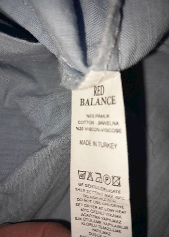 Kadın mavi Keten Gömlek - Görsel 8