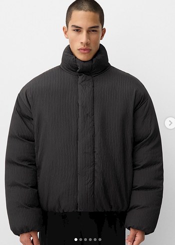 Bershka erkek Mont - Görsel 8