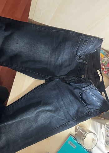 Vintage Y2K 2000s Pantolon jean - Görsel 4