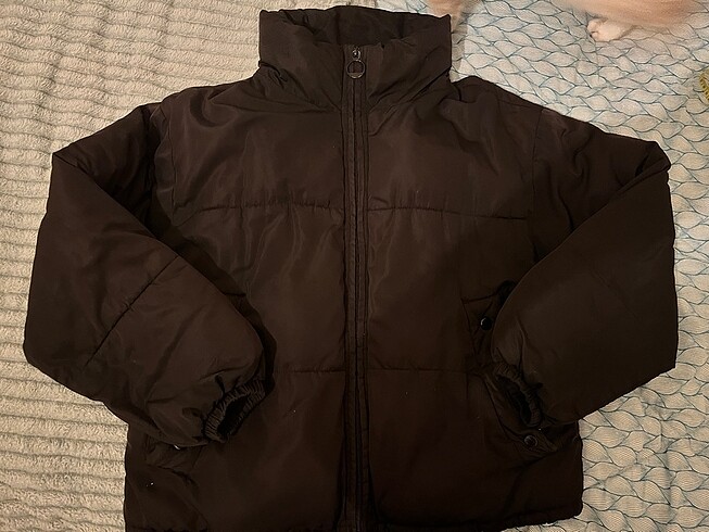 s Beden siyah Renk Pull&bear siyah kadın mont