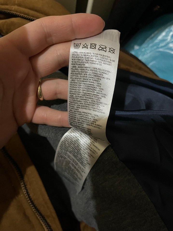 Erkek Kahverengi Süet Fermuarlı Ceket - Görsel 5