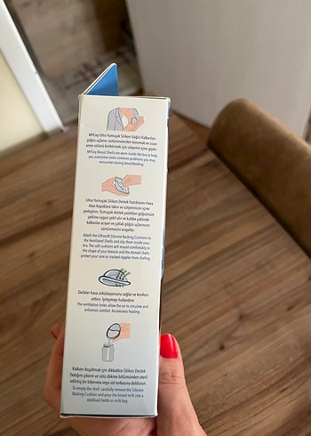 Mycey Göğüs Kalkan Seti ve Silikon Destek Yastıkları - Görsel 3