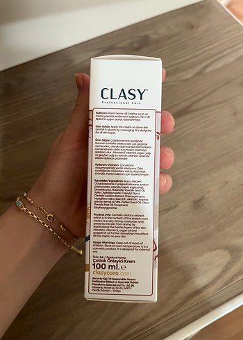 CLASY Çatlak ve İz Kremi 100ml - Görsel 2