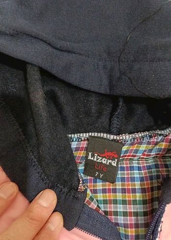 Kız Çocuk Pembe Kapüşonlu Fermuarlı Yelek - Görsel 3