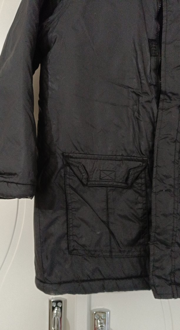 Siyah Erkek Çocuk Kaban - Görsel 2